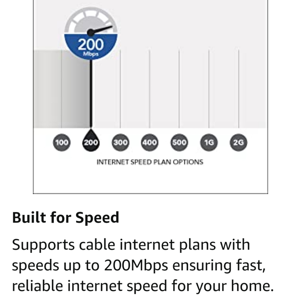 NETGEAR AC1200 Dual Band Cable Modem WiFi Router - Picture 5 of 8